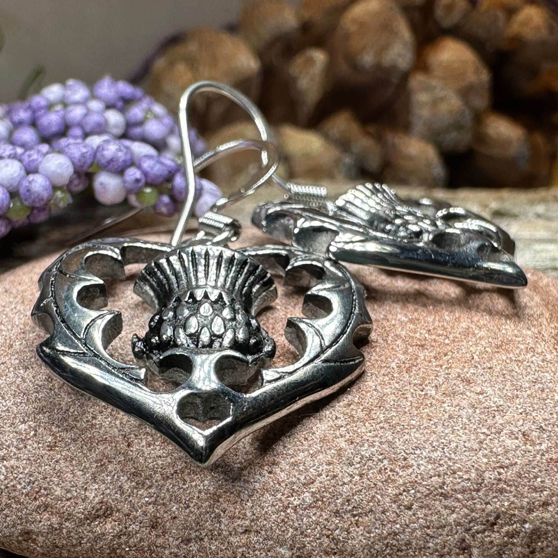 Drina Thistle Earrings - 