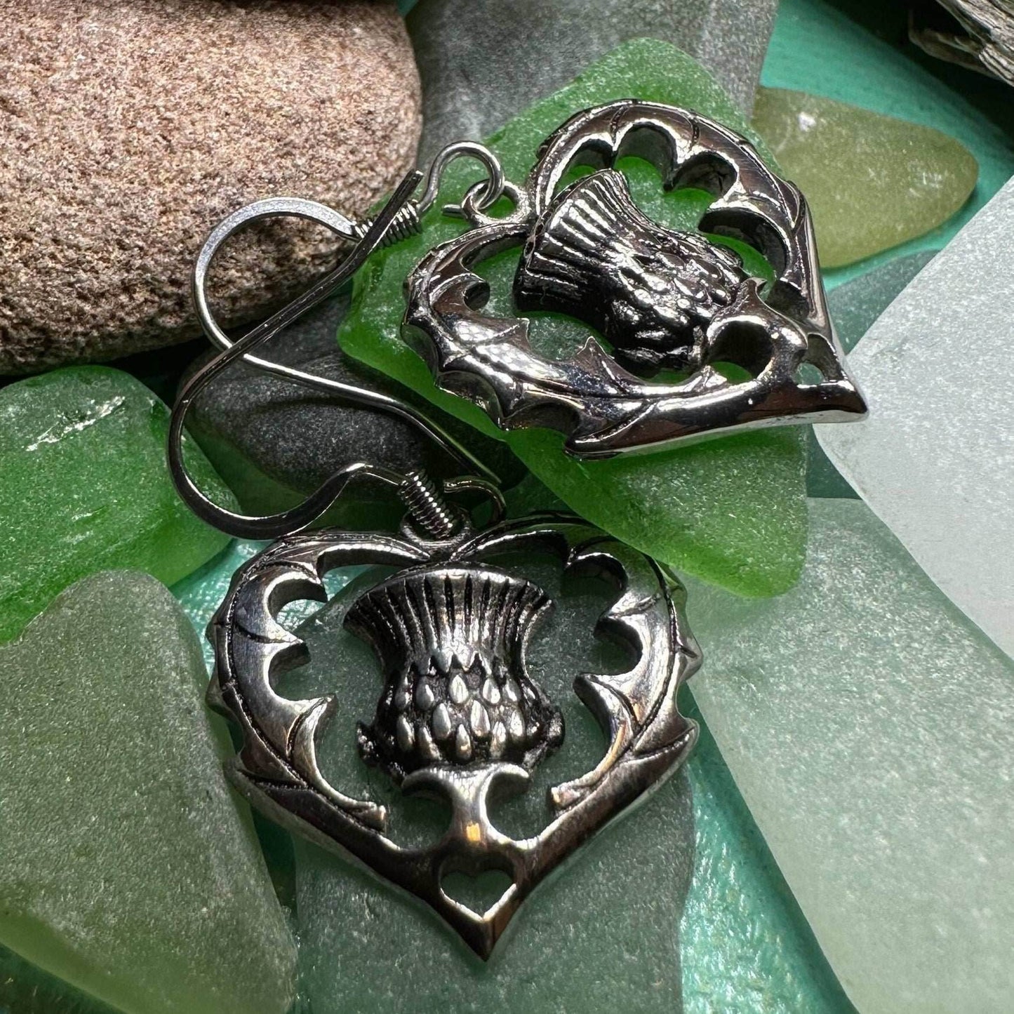 Drina Thistle Earrings - 
