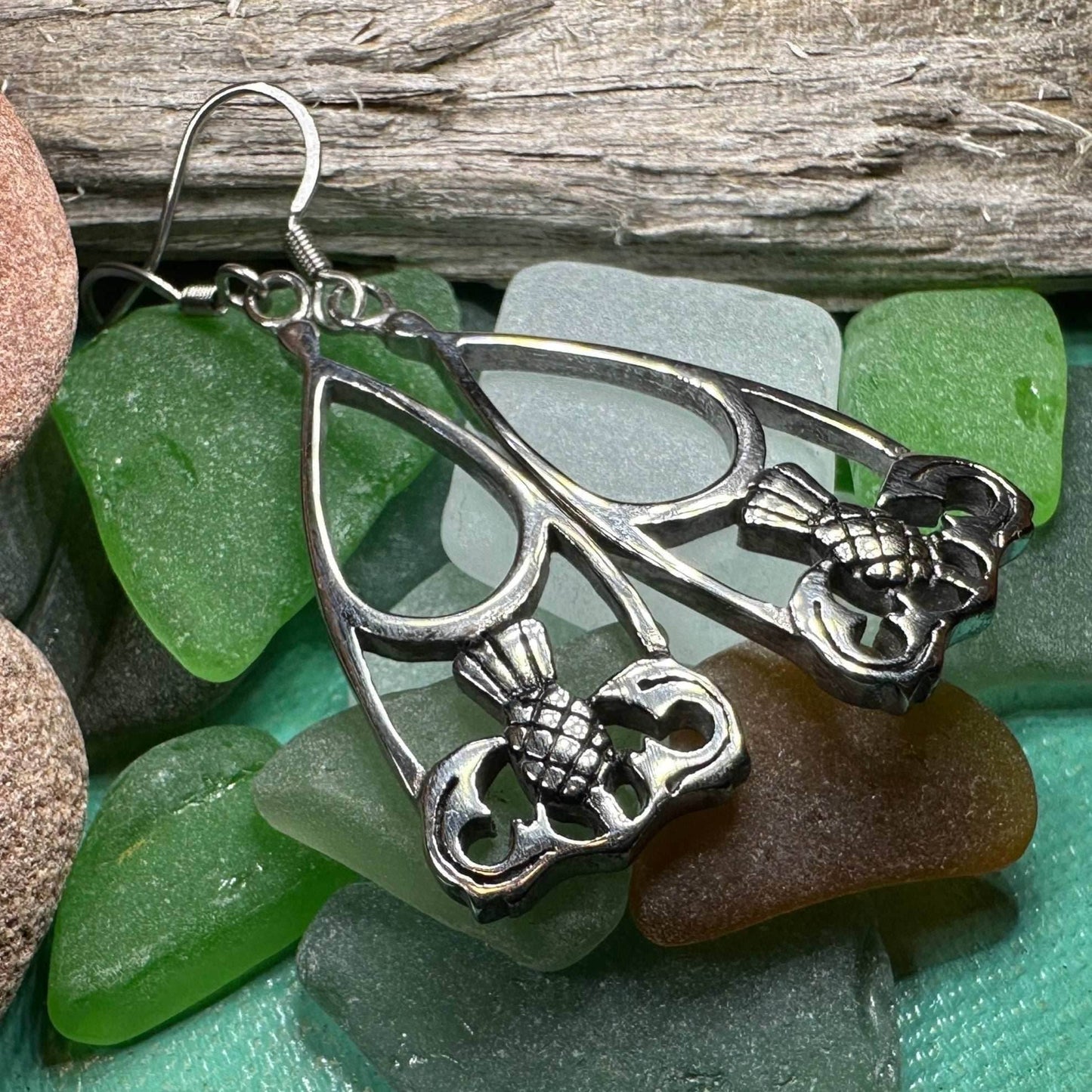 Tyrina Thistle Earrings - 