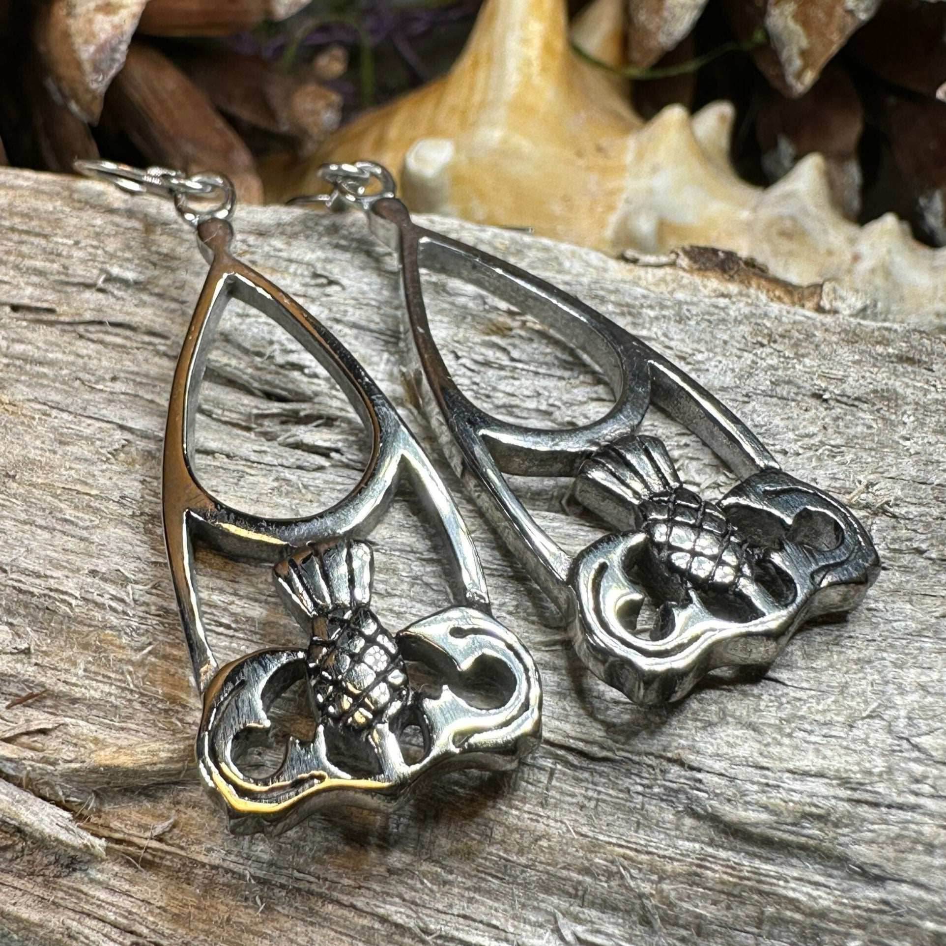 Tyrina Thistle Earrings - 