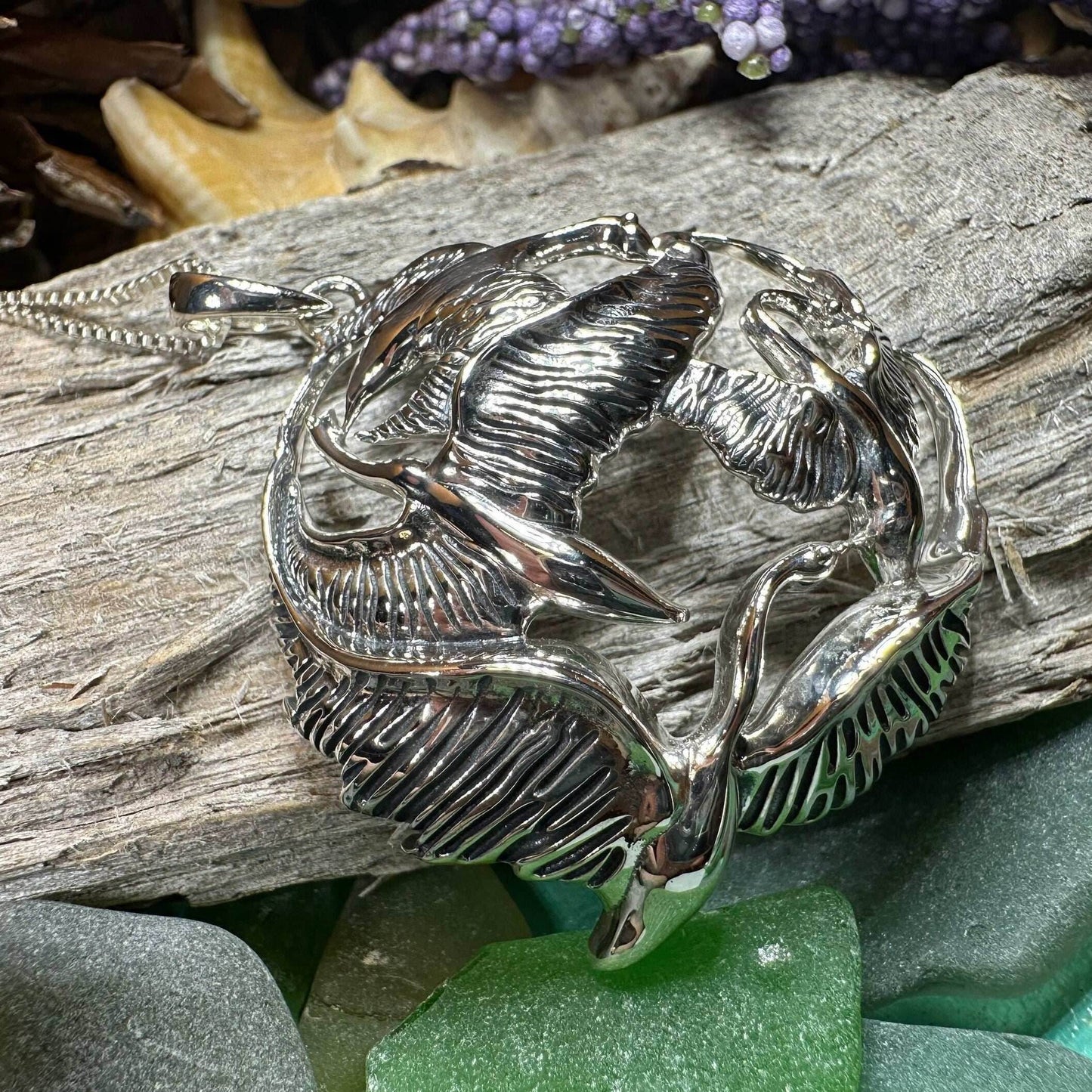 Children of Lir Swan Necklace - 18