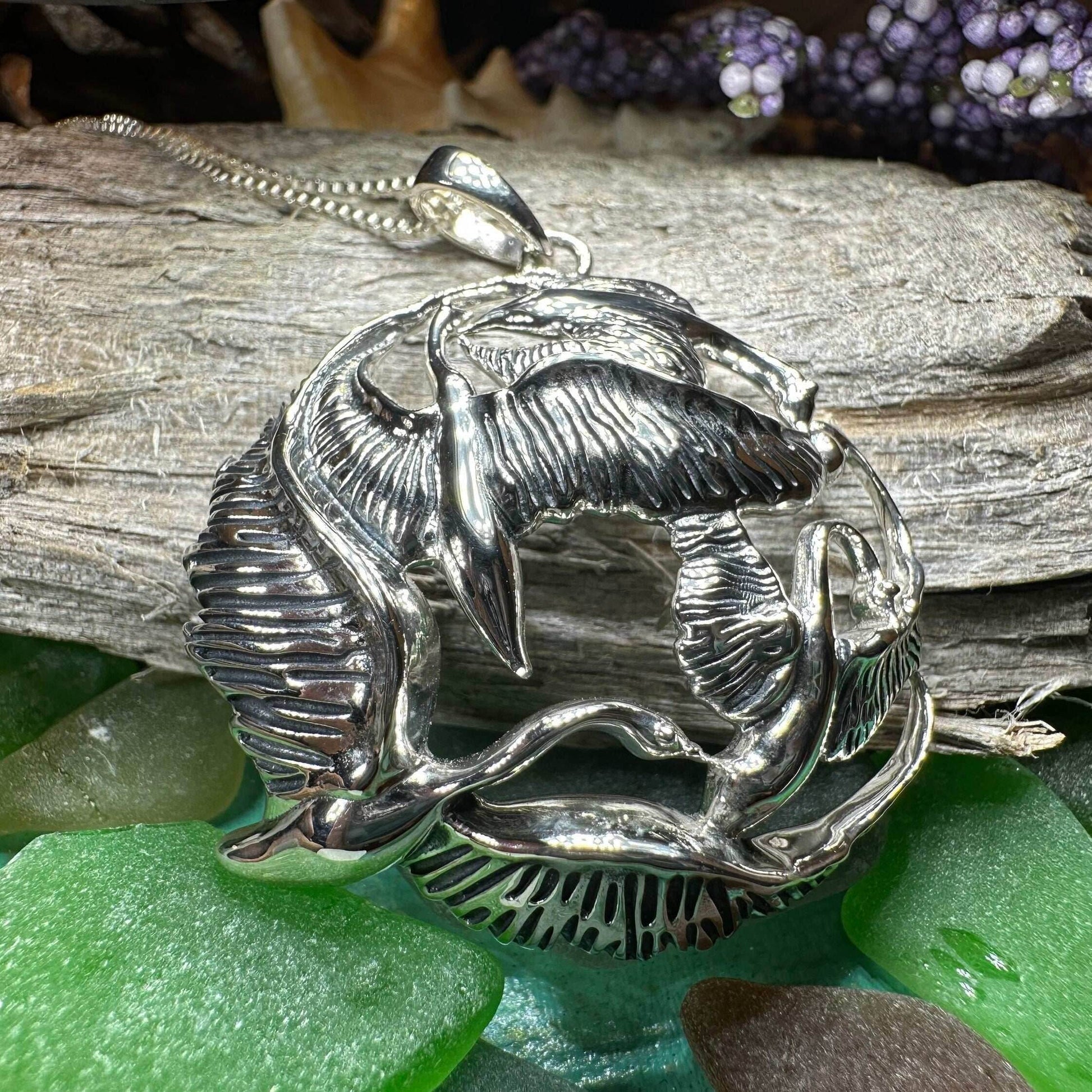 Children of Lir Swan Necklace - 18