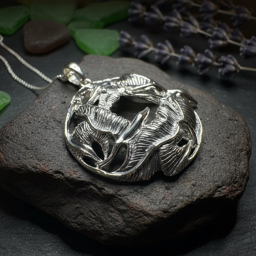 Children of Lir Swan Necklace