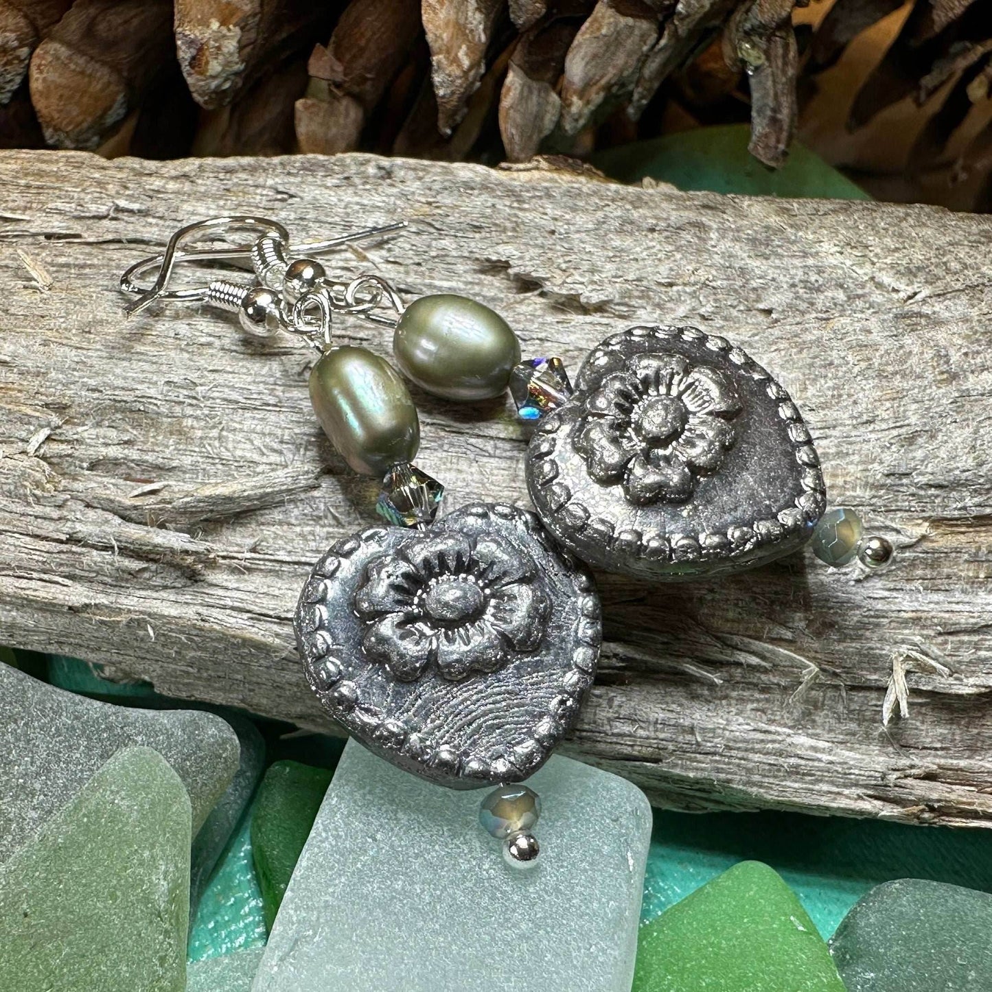 Victorian Pearl Earrings - 