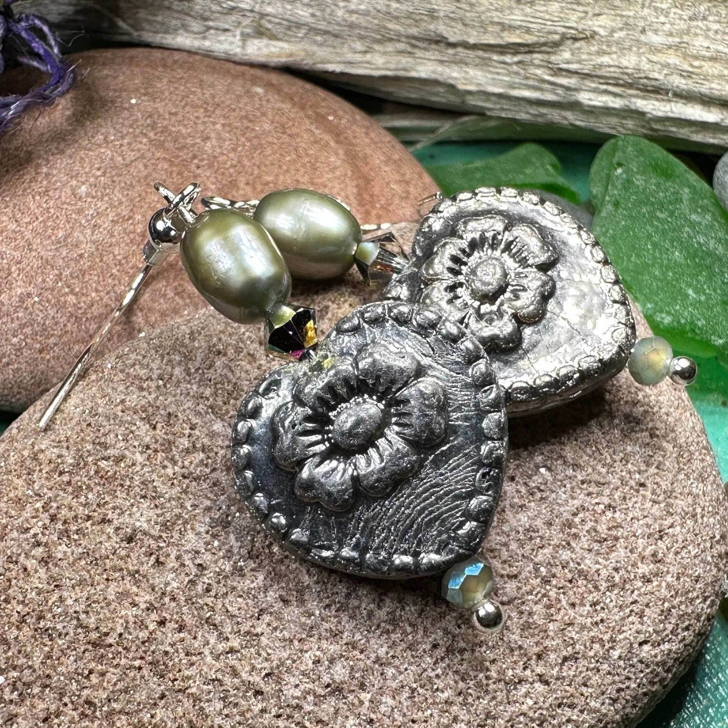 Victorian Pearl Earrings - 