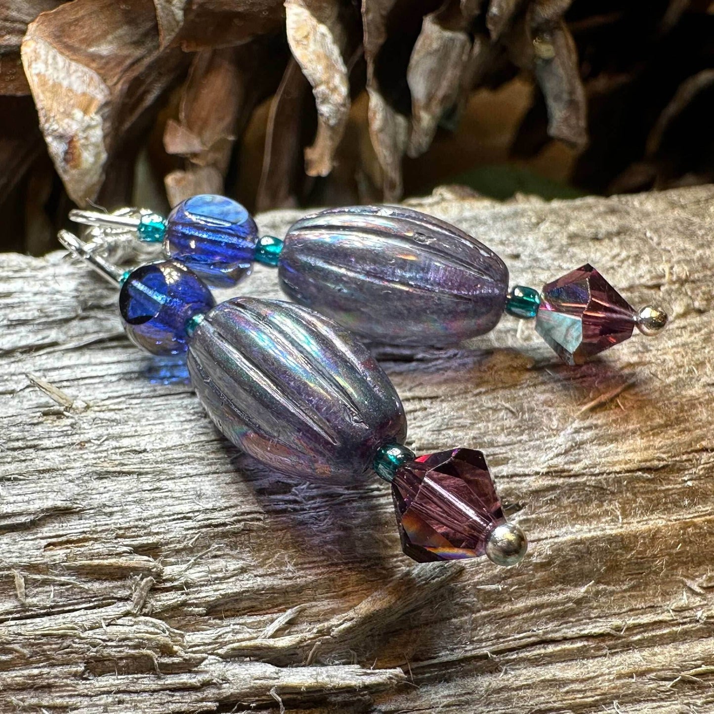 Summer Rain Crystal Earrings - 