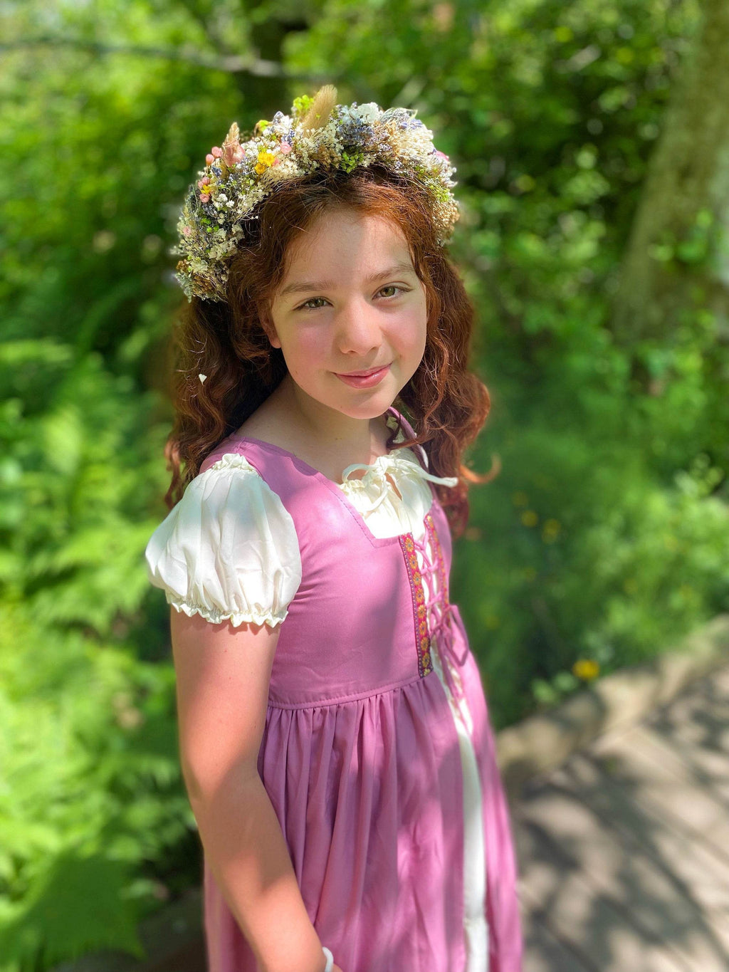Children’s Girls Renaissance fairy 2-piece costume princess Fairy dress-up Reminisce Brand - Jade / 2T