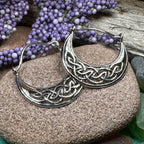Carys Celtic Hoop Earrings - 