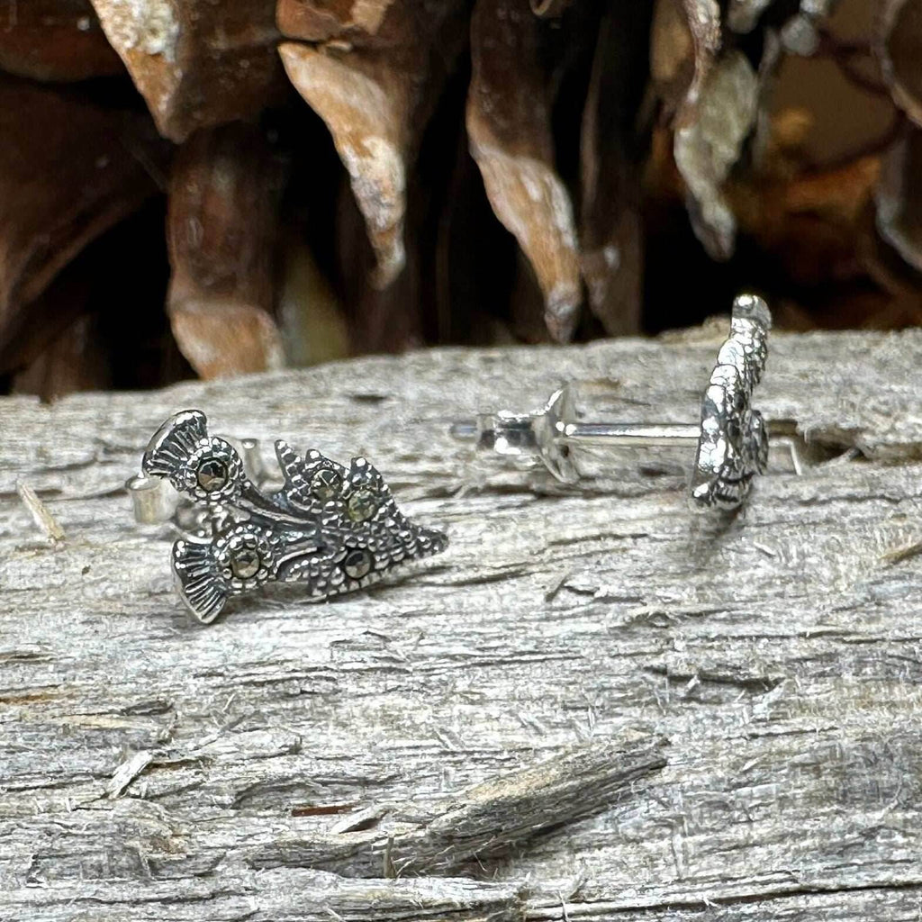 Aerona Thistle Stud Earrings - 