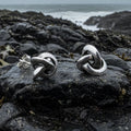 Vaylia Celtic Knot Post Earrings