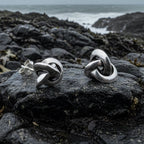 Vaylia Celtic Knot Post Earrings