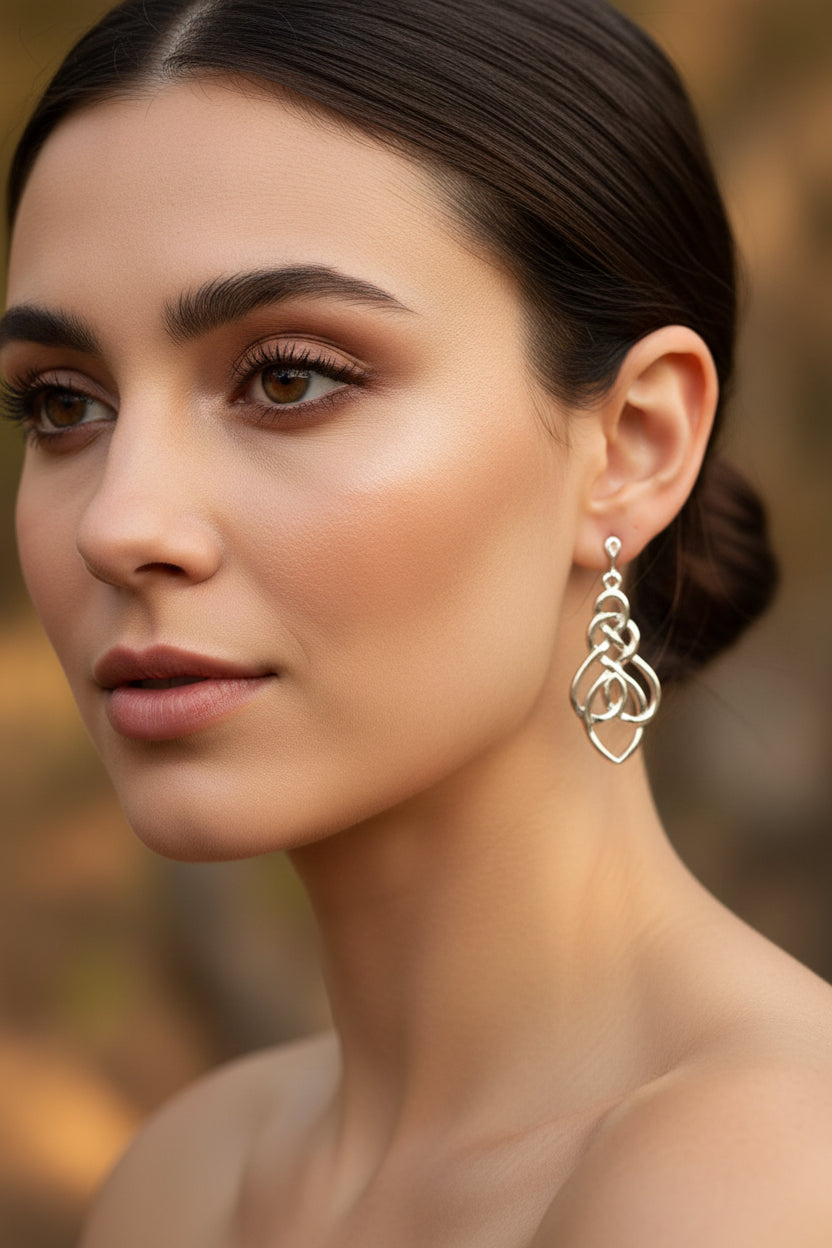 Deryn Celtic Earrings