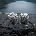 Perla Triple Spiral Post Earrings