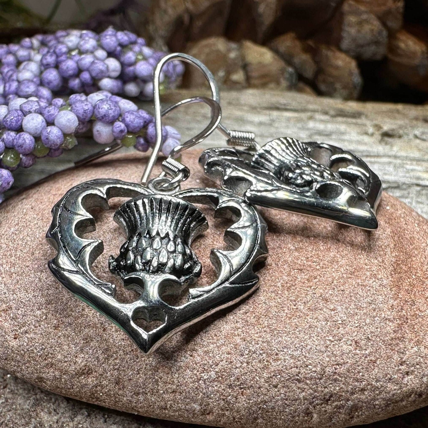 Drina Thistle Earrings - 