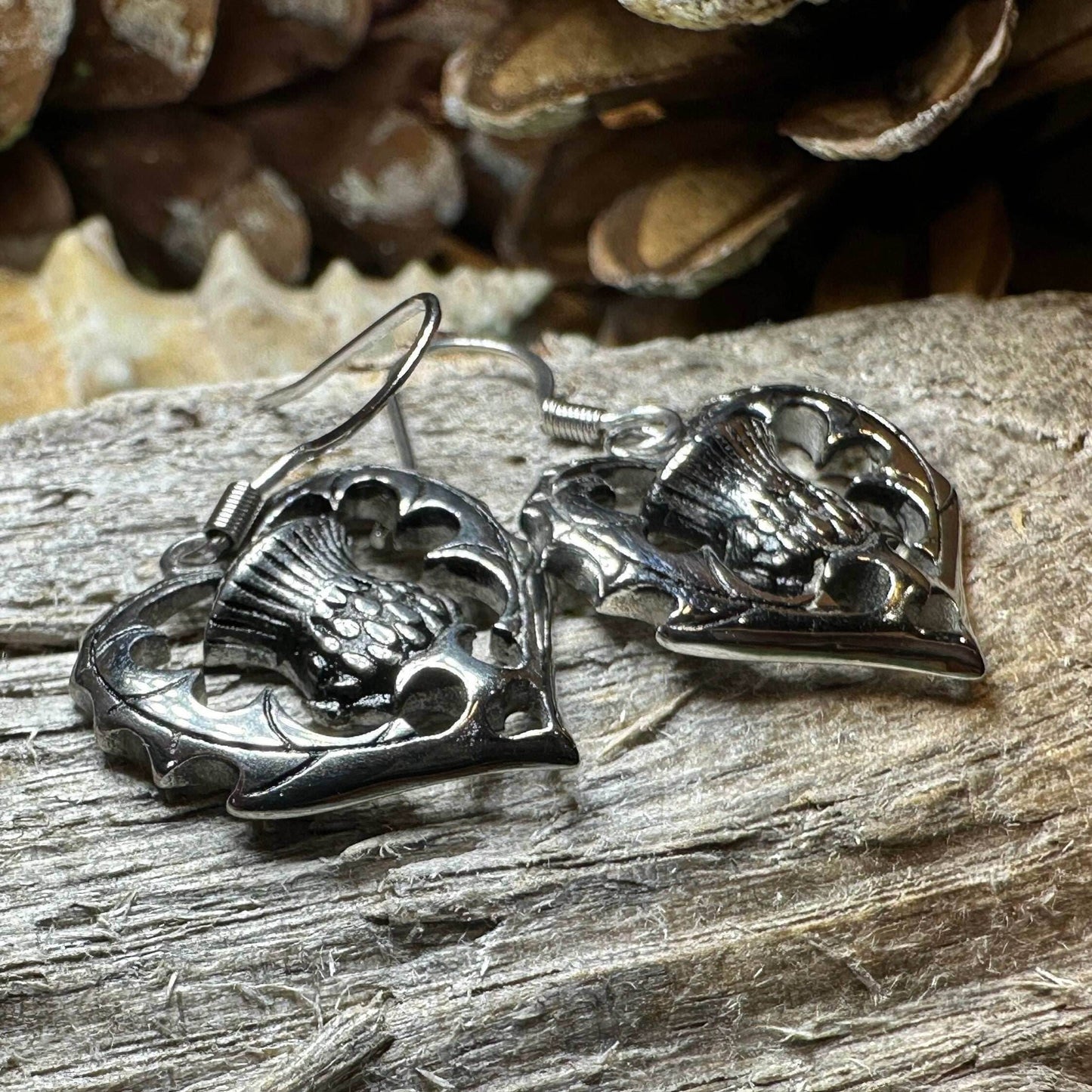 Drina Thistle Earrings - 