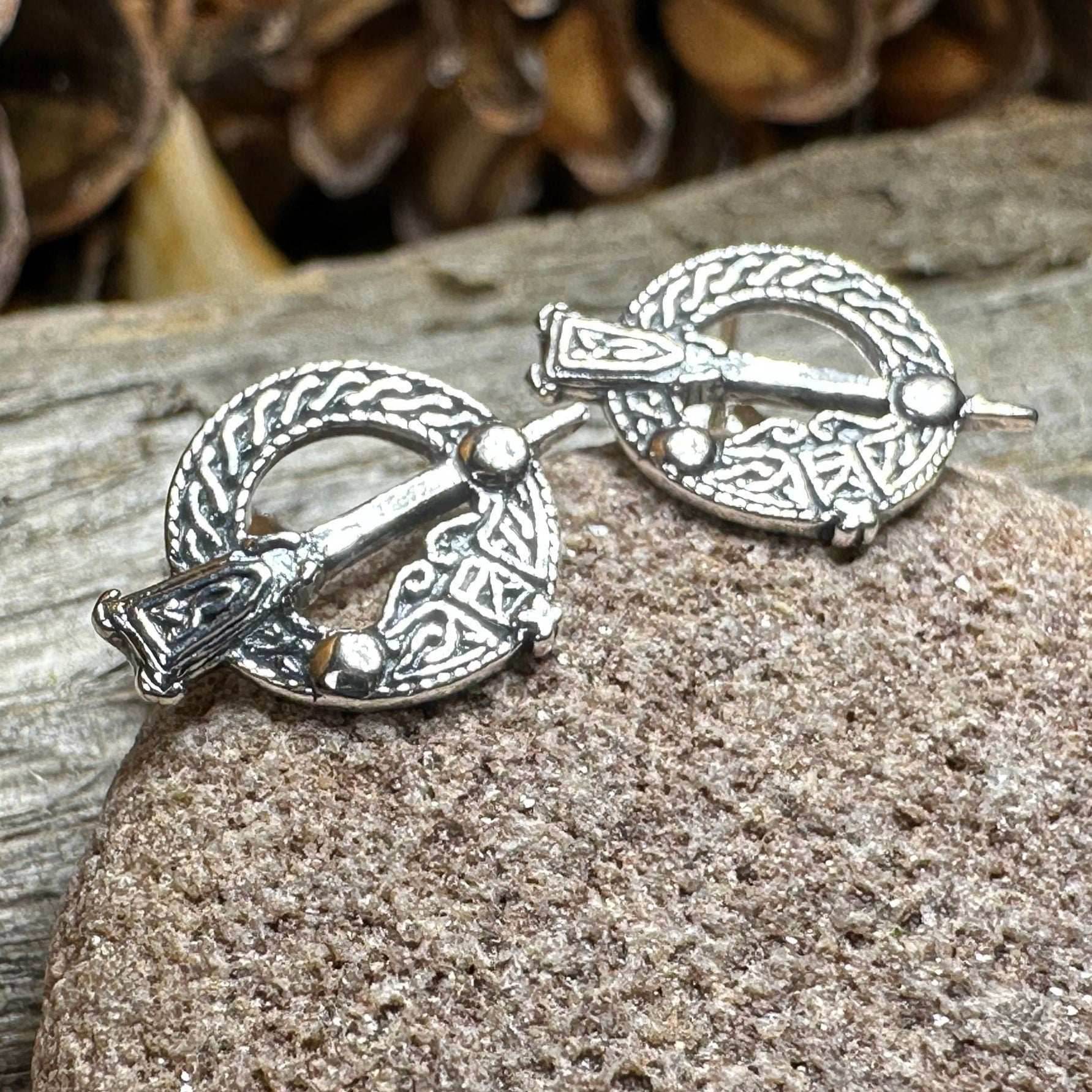 Celtic Tara Stud Earrings - 
