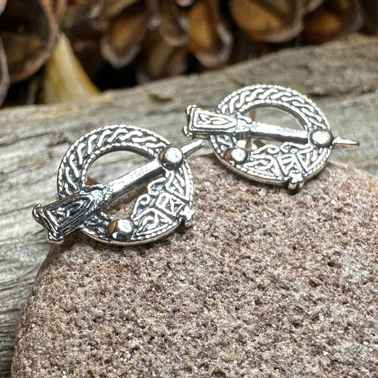 Celtic Tara Stud Earrings - 