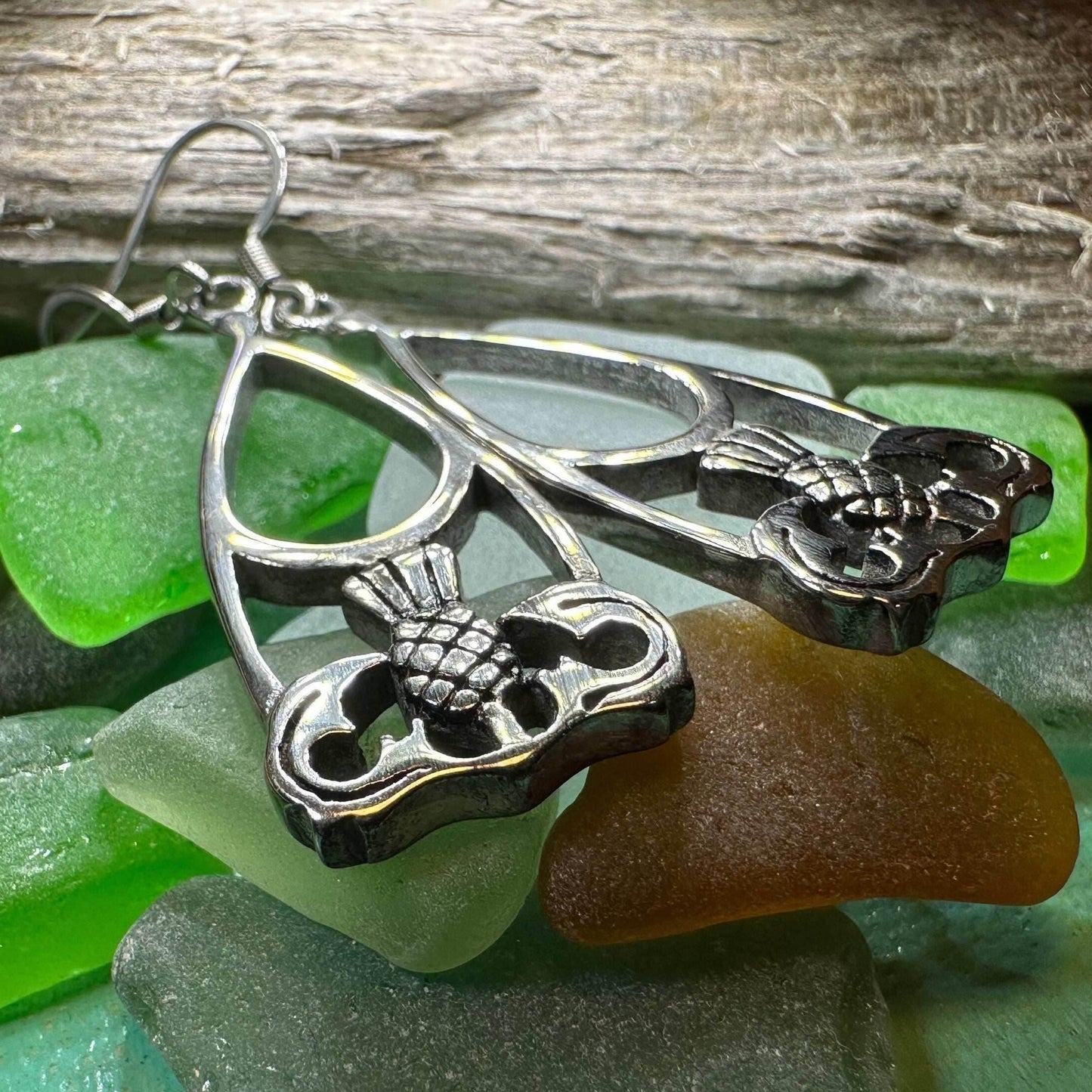 Tyrina Thistle Earrings - 