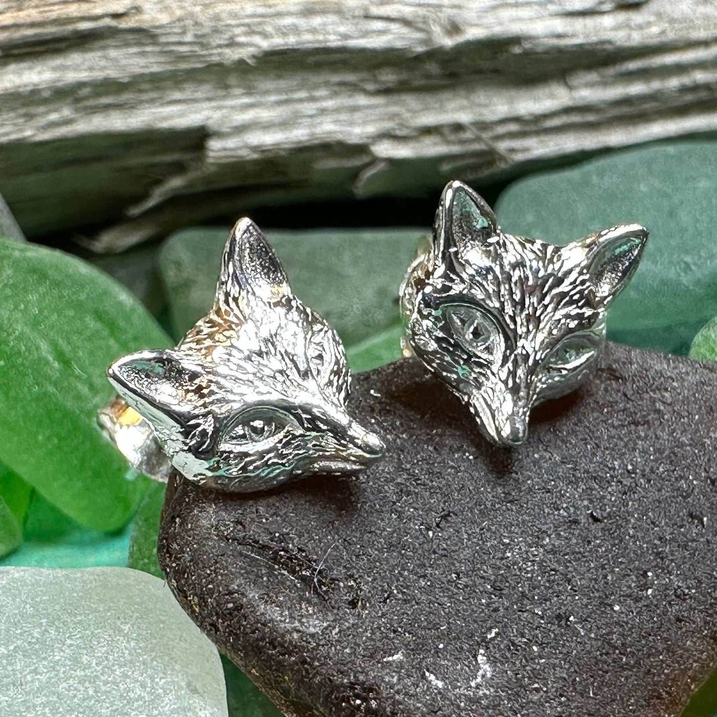 Little Fox Stud Earring - 
