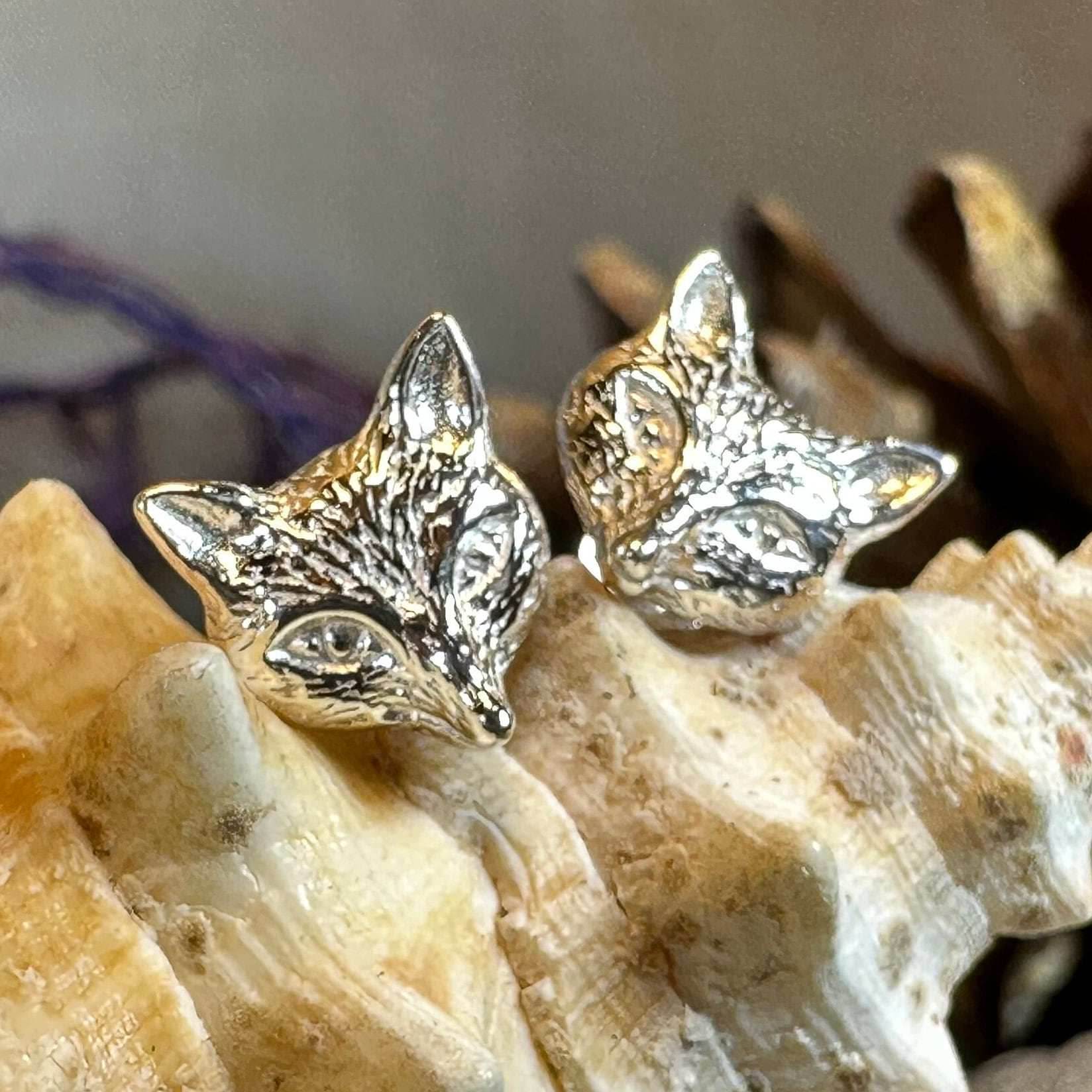 Little Fox Stud Earring - 