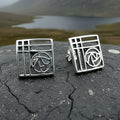 Lacee Mackintosh Rose Post Earrings