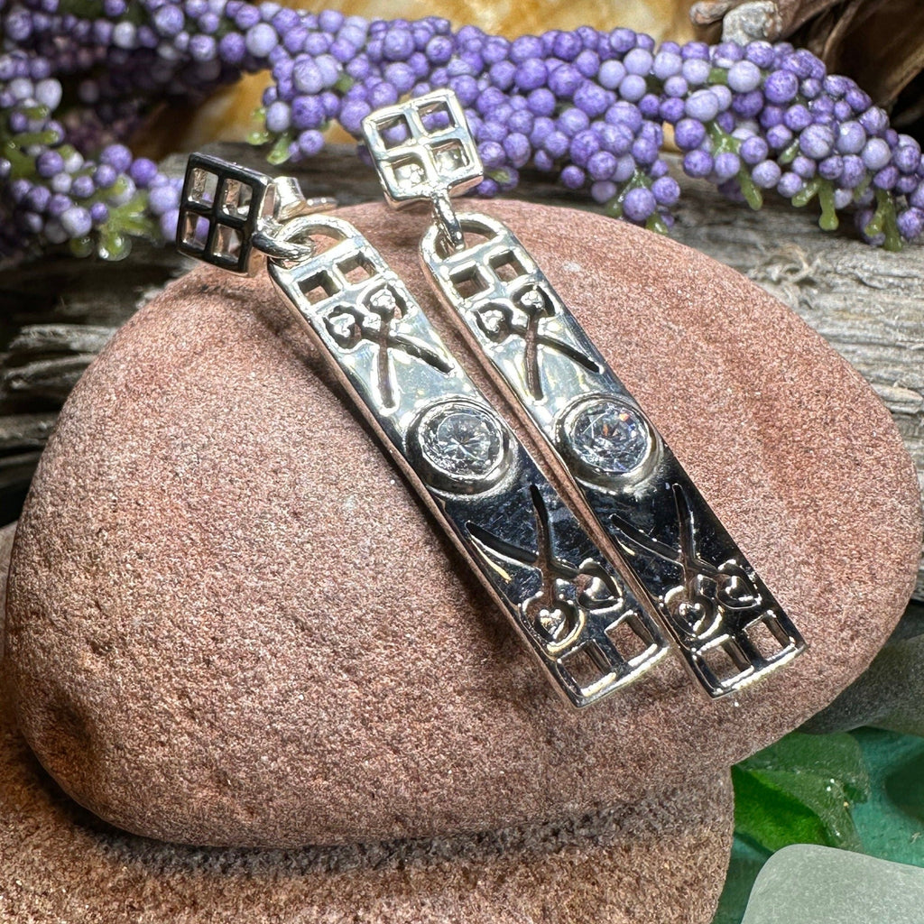 Scottish Art Deco Earrings