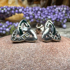 Chana Trinity Knot Post Earrings - 