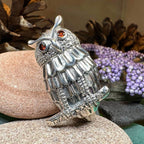 Athena Owl Necklace & Brooch - 18