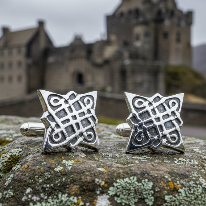 Mulkear Celtic Knot Cuff Links