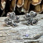 Shamrock Marcasite Earrings - 