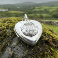 Aoife Claddagh Locket Necklace