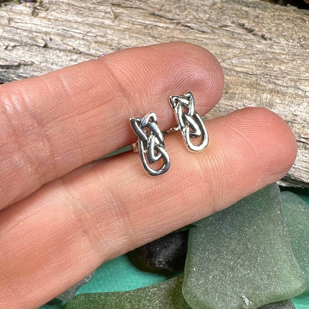 Arianell Celtic Knot Stud Earrings - 