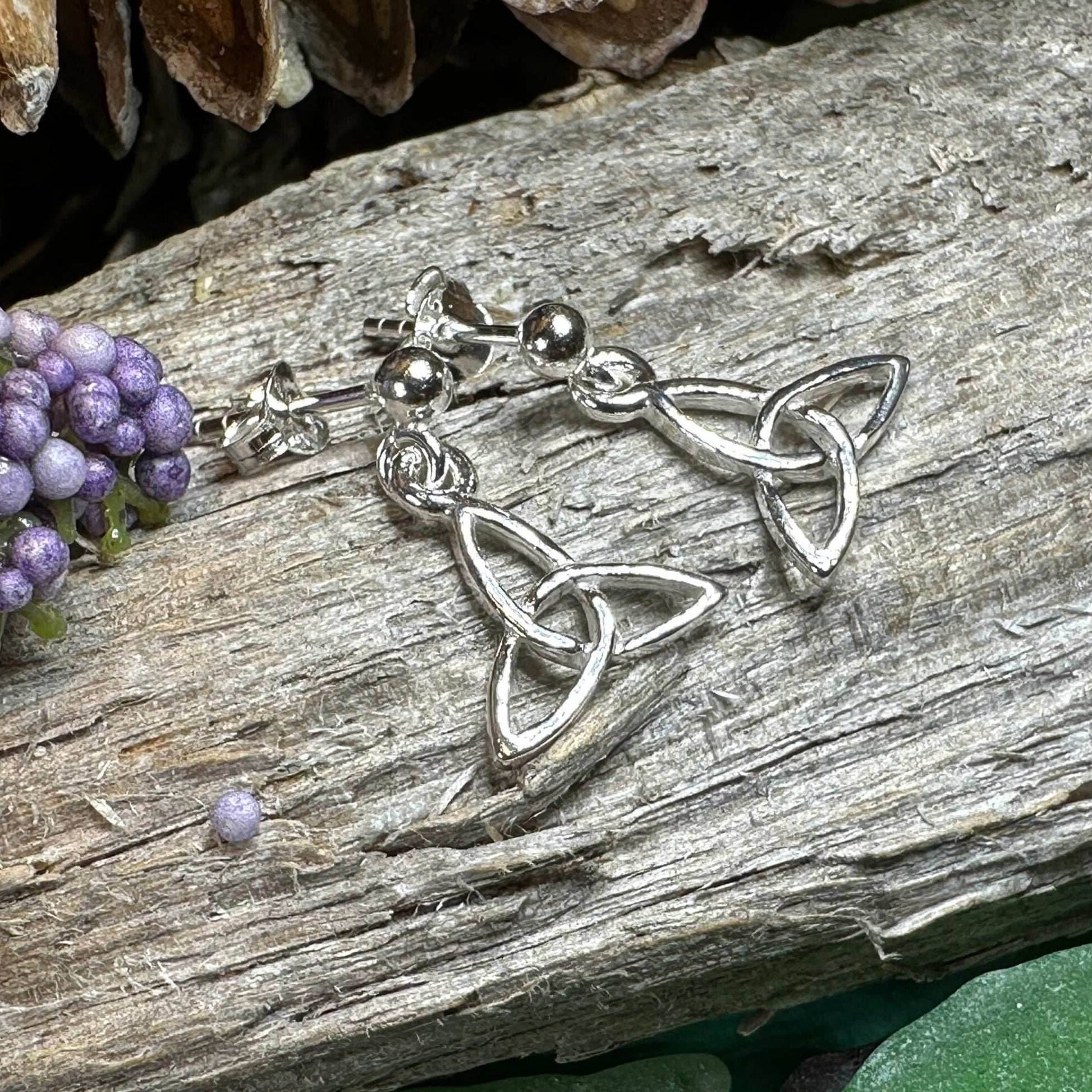 Avalina Trinity Knot Earrings - 