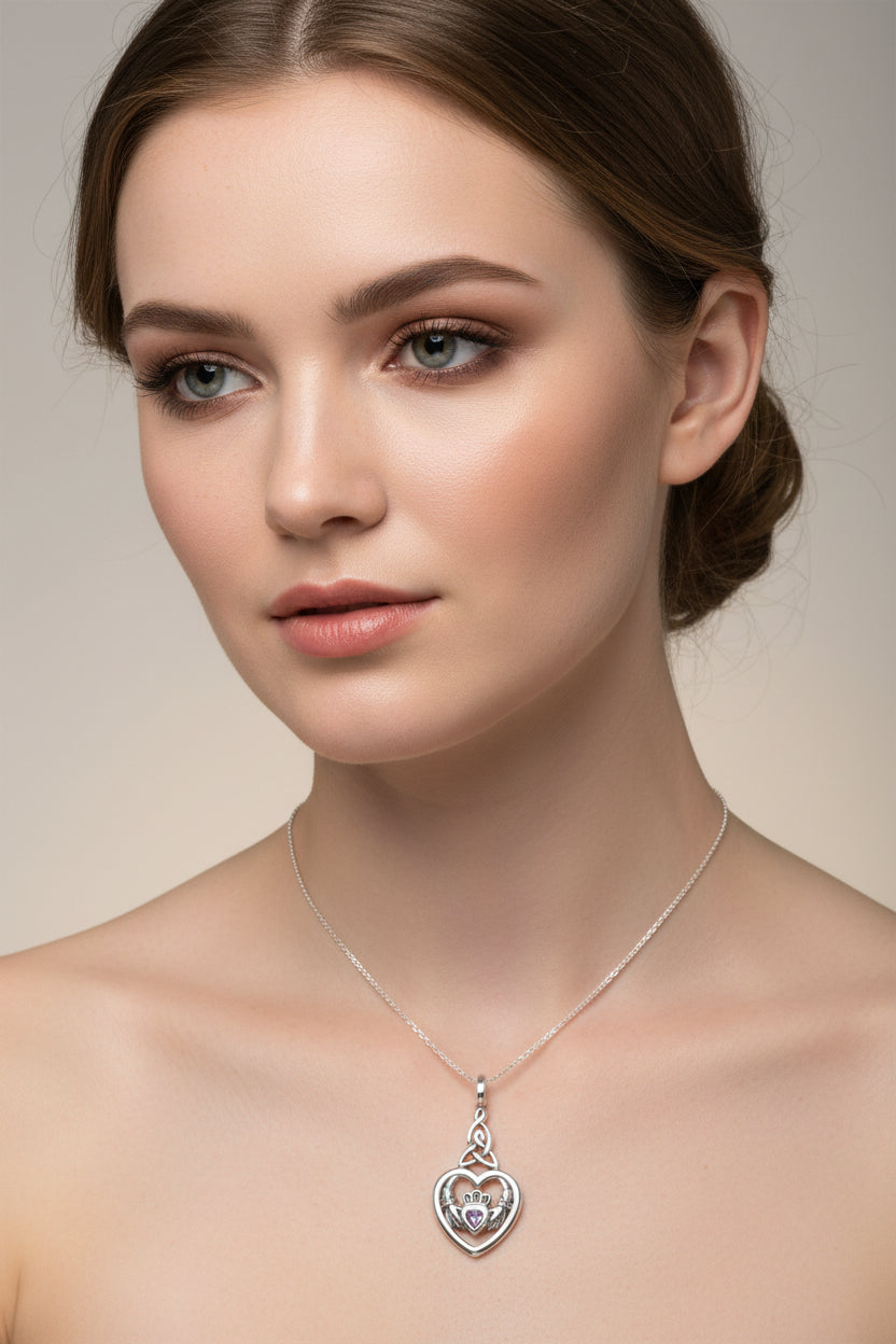 Evermore Claddagh Necklace