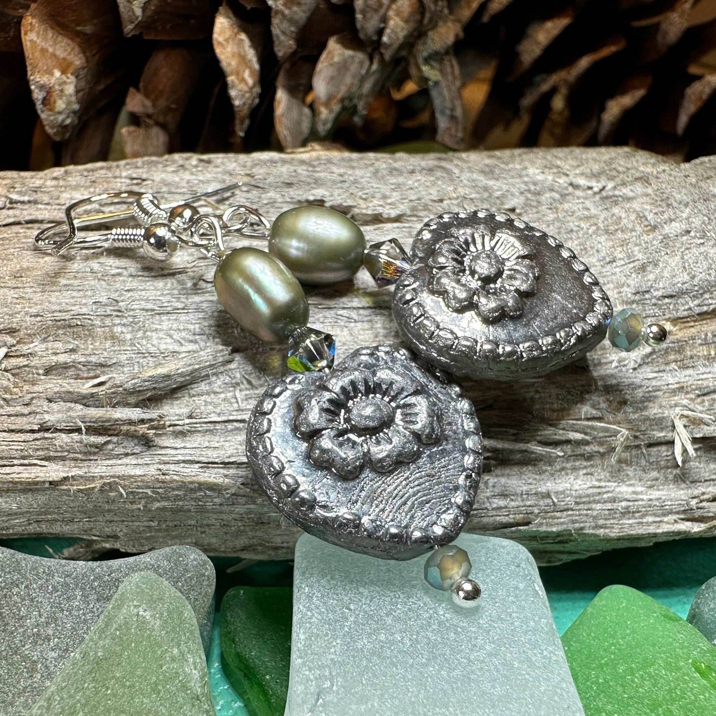 Victorian Pearl Earrings - 