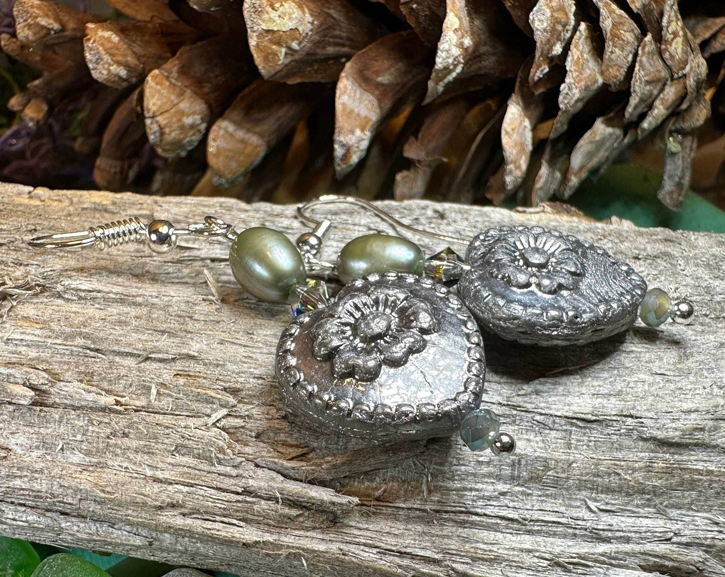 Victorian Pearl Earrings - 