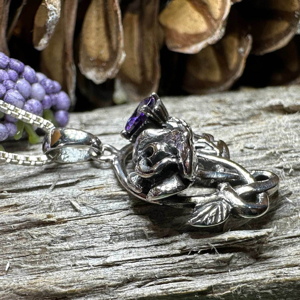 Thistle & Rose Necklace - 18