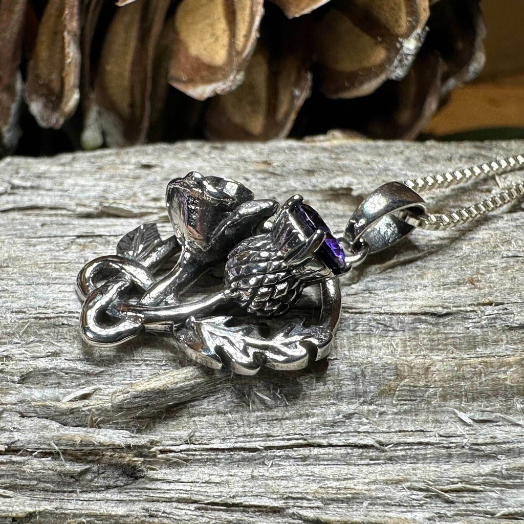 Thistle & Rose Necklace - 18