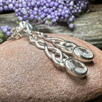 Crisiant Celtic Knot Post Earrings - 