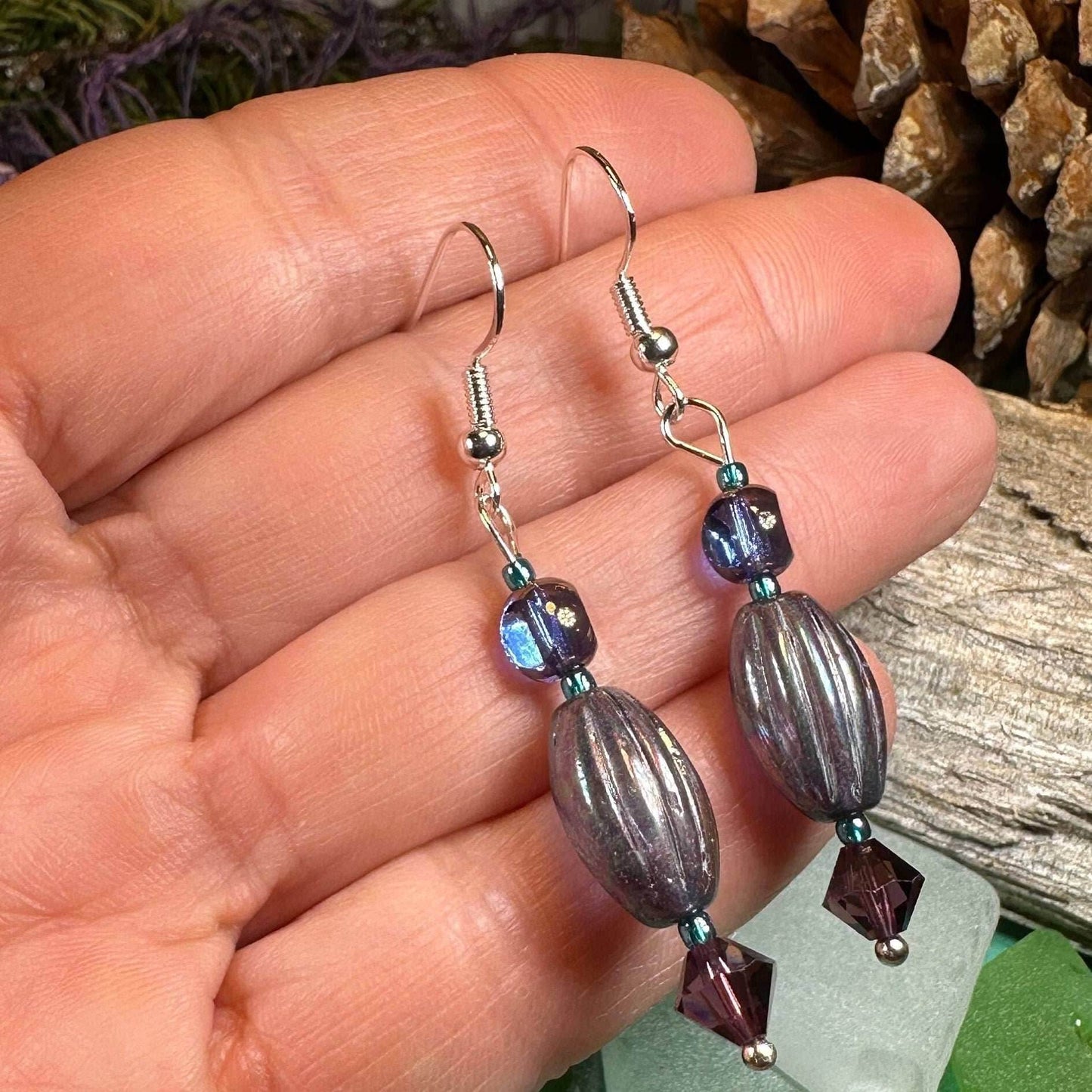 Summer Rain Crystal Earrings - 