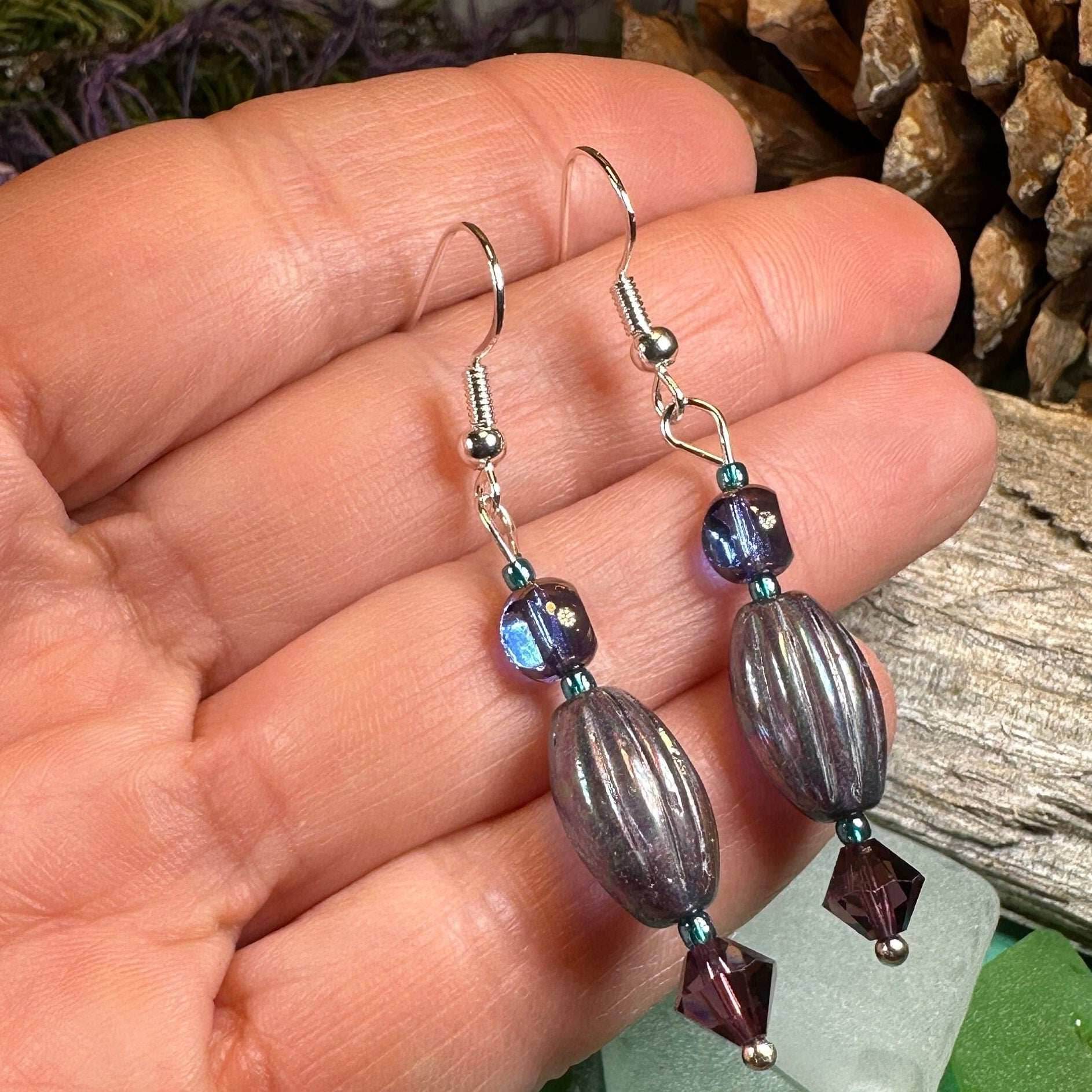 Summer Rain Crystal Earrings - 