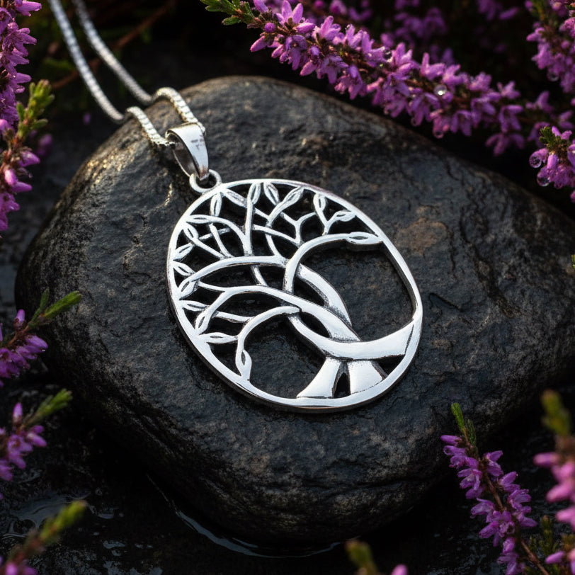 Unity Celtic Tree of Life Necklace