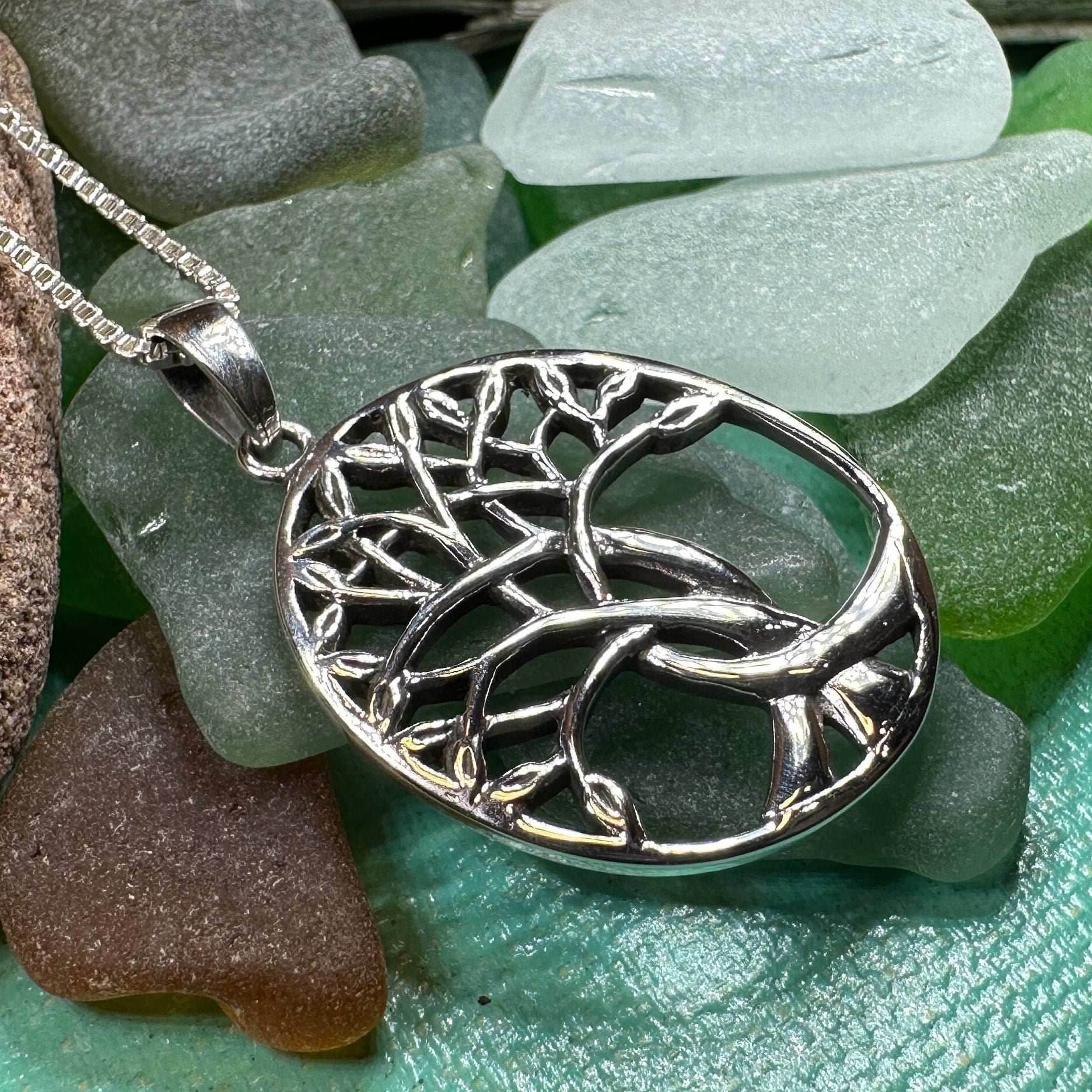 Unity Celtic Tree of Life Necklace - 18