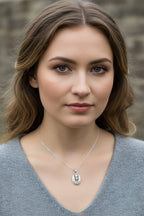 Simplicity Thistle Necklace