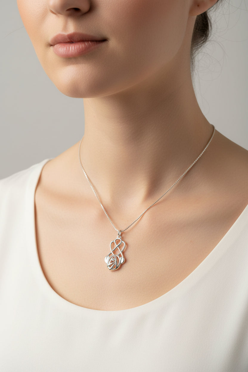 Joellen Mackintosh Rose Necklace