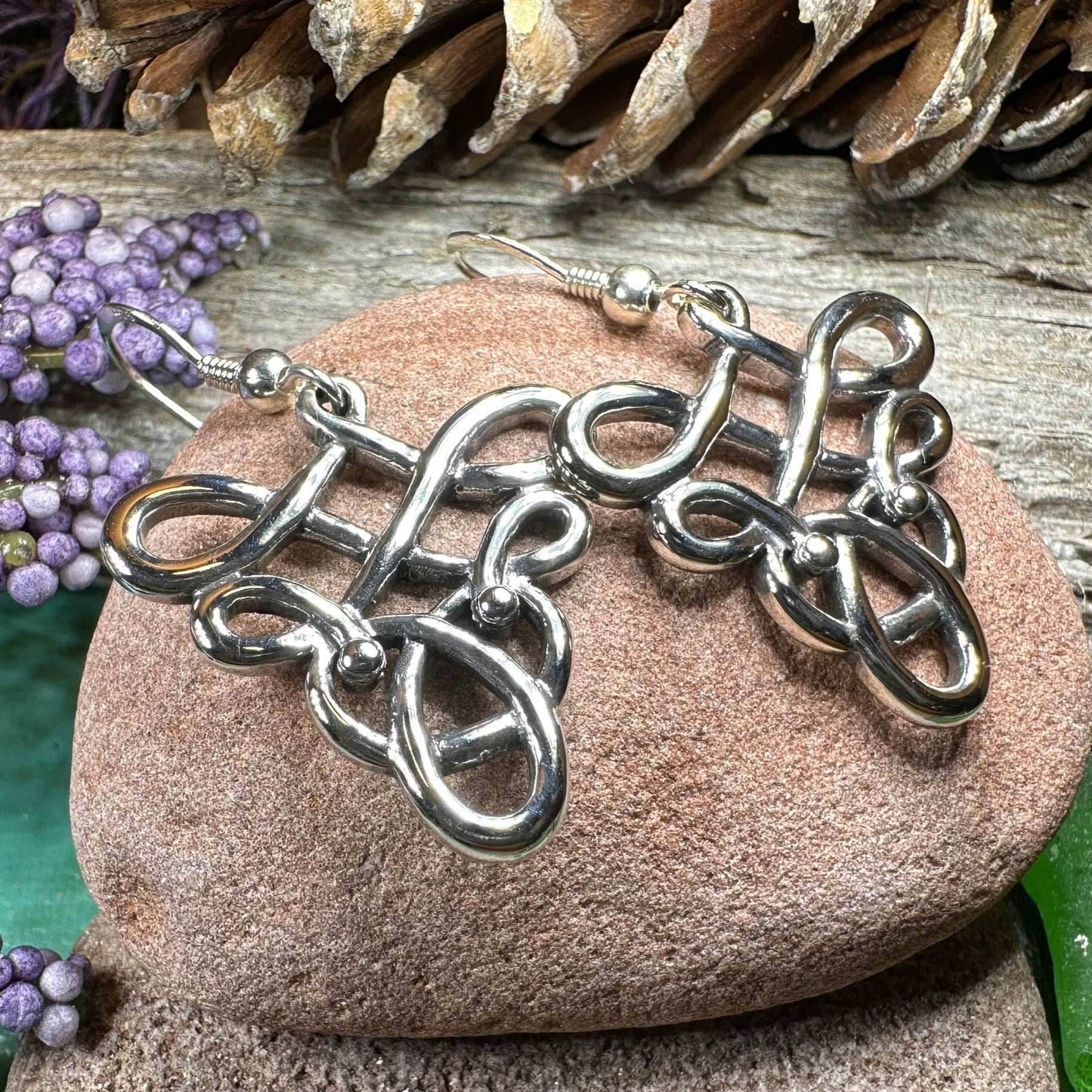 Nicollynne Celtic Knot Earrings - 