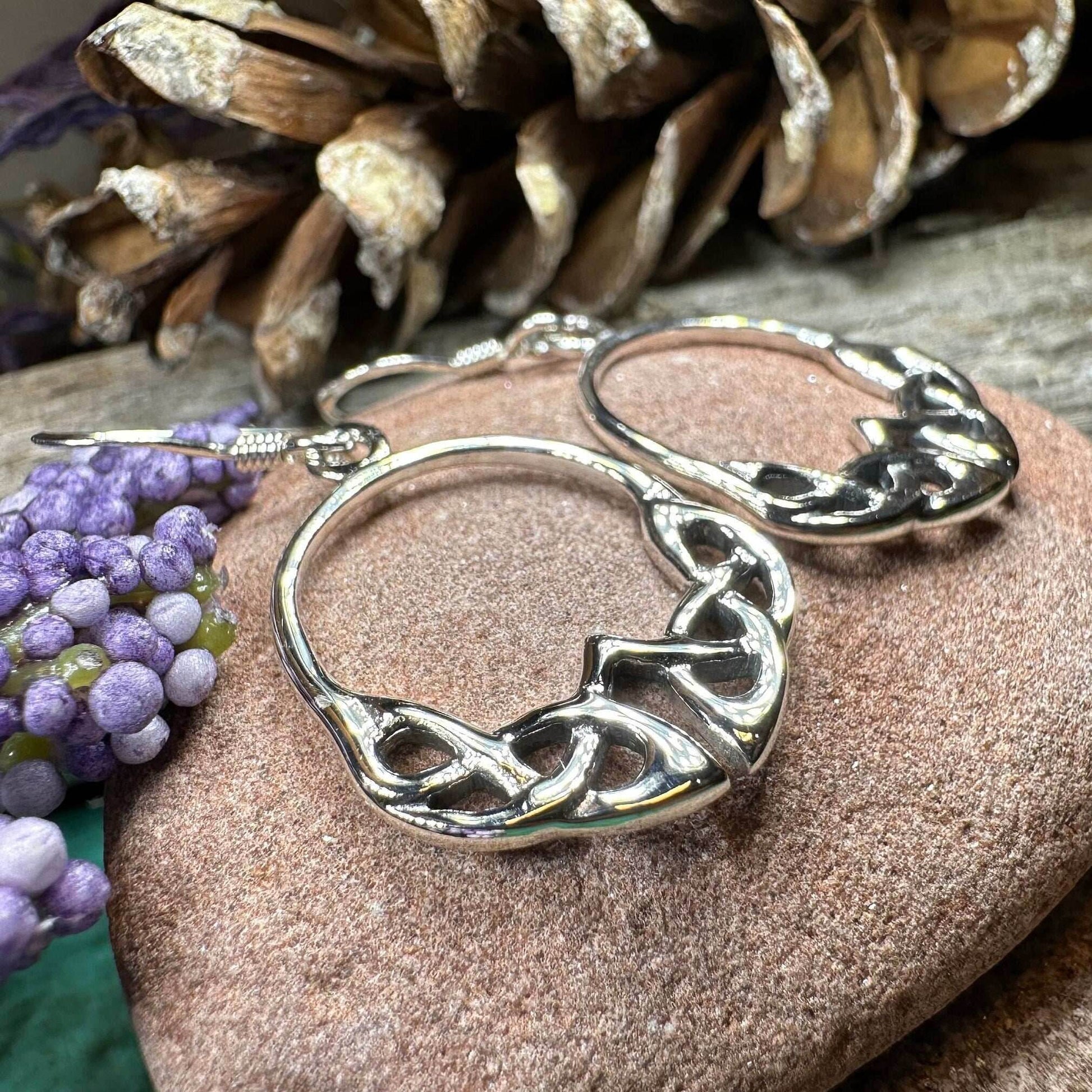 Andria Celtic Knot Earrings - 