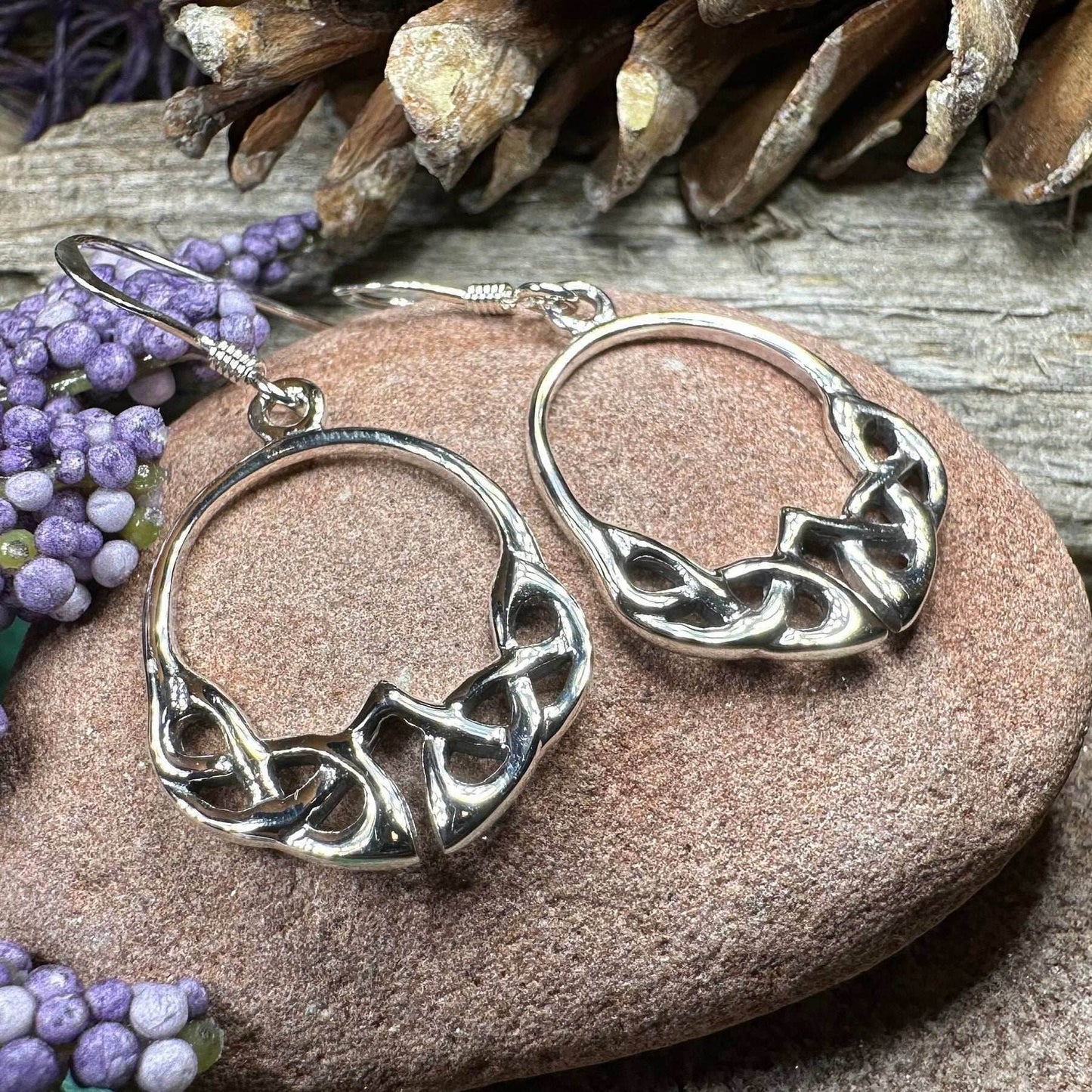 Andria Celtic Knot Earrings - 