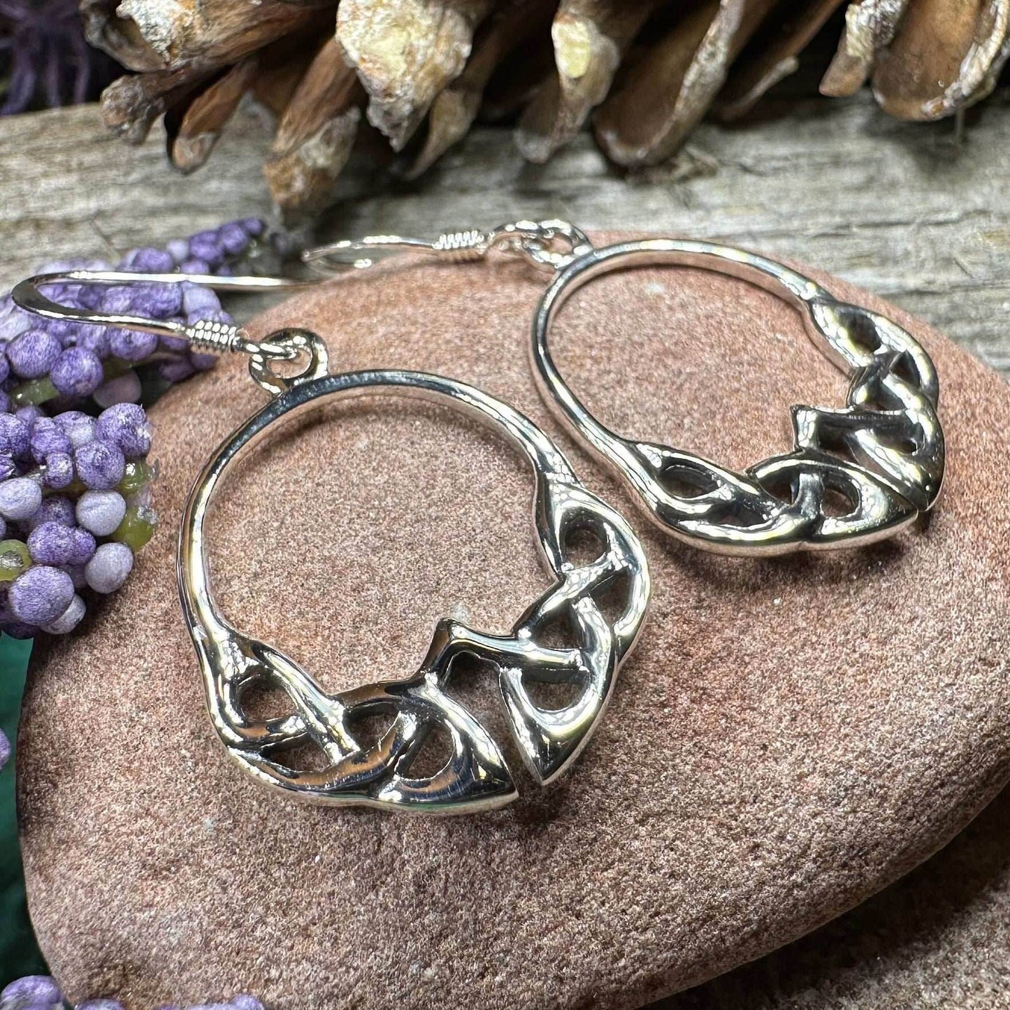 Andria Celtic Knot Earrings - 