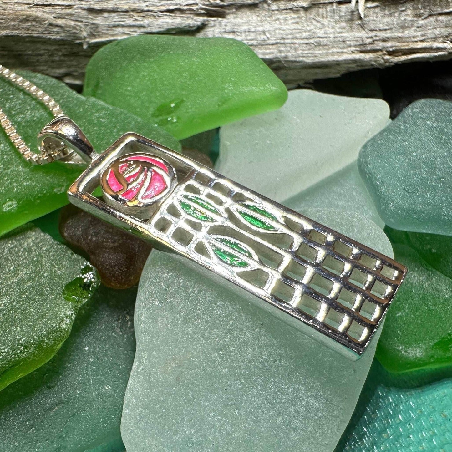 Rossana Mackintosh Rose Necklace - 18